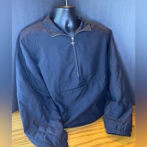 Calloway Collection Outerwear Size Large Quarter Zip Medium weight jacket. Black